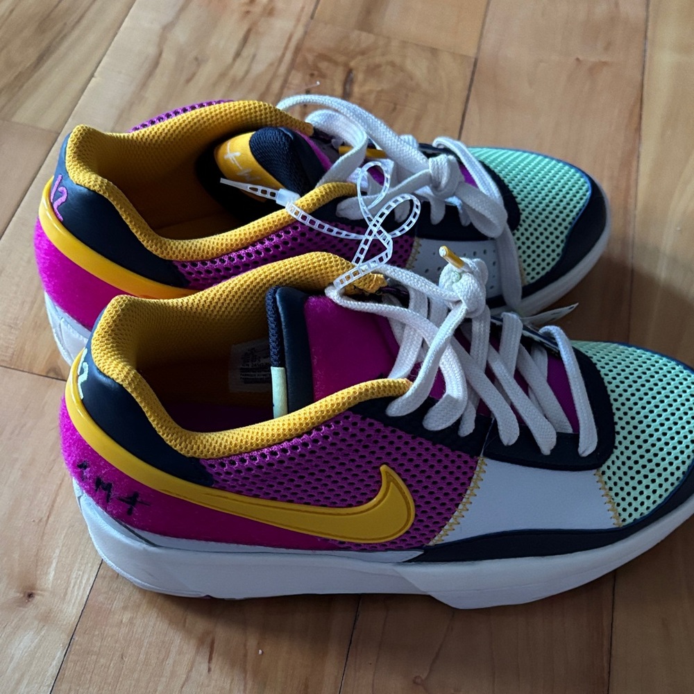 Nike JA 1 SE Camp Ja GS sneakers university gold obsidian - Picture 6 of 6